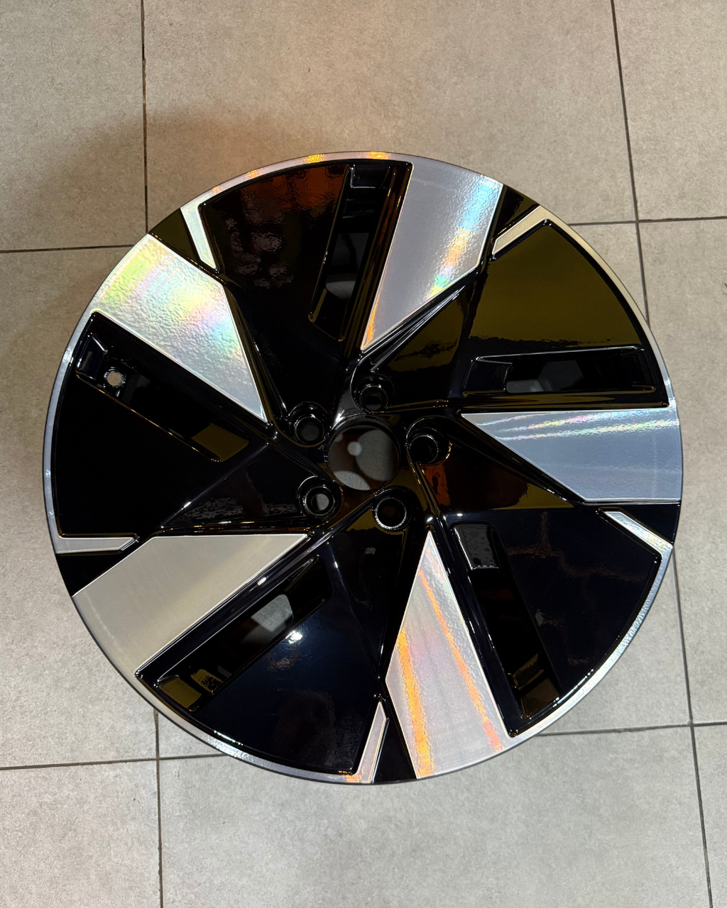 Pintura eletrostatica - Diamantada com Black Aro14 ao Aro16